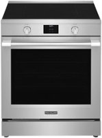 Frigidaire - Professional 6.2 Cu. Ft Freestanding Induction Range with Total Convection - Stainless Steel - Front_Zoom