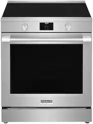 Frigidaire - Professional 6.2 Cu. Ft Slide-In Induction Range with Total Convection - Stainless Steel - Front_Zoom