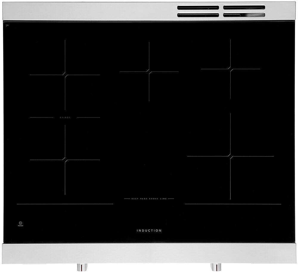 Alt View 11. Frigidaire - Professional 6.2 Cu. Ft Freestanding Induction Range with Total Convection - Stainless Steel.