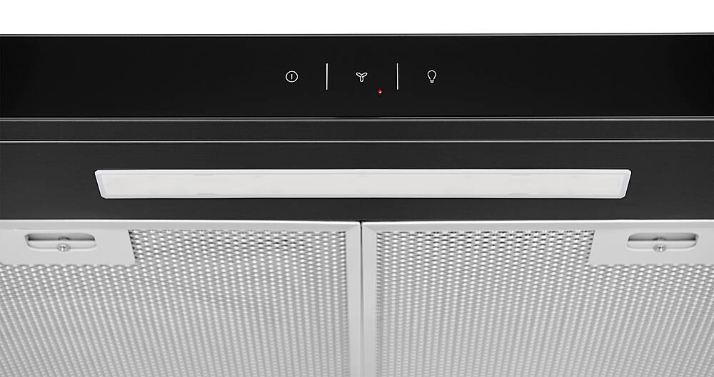 Alt View 11. Frigidaire - Frigidaire 30" Convertible Range Hood - Black Stainless Steel.