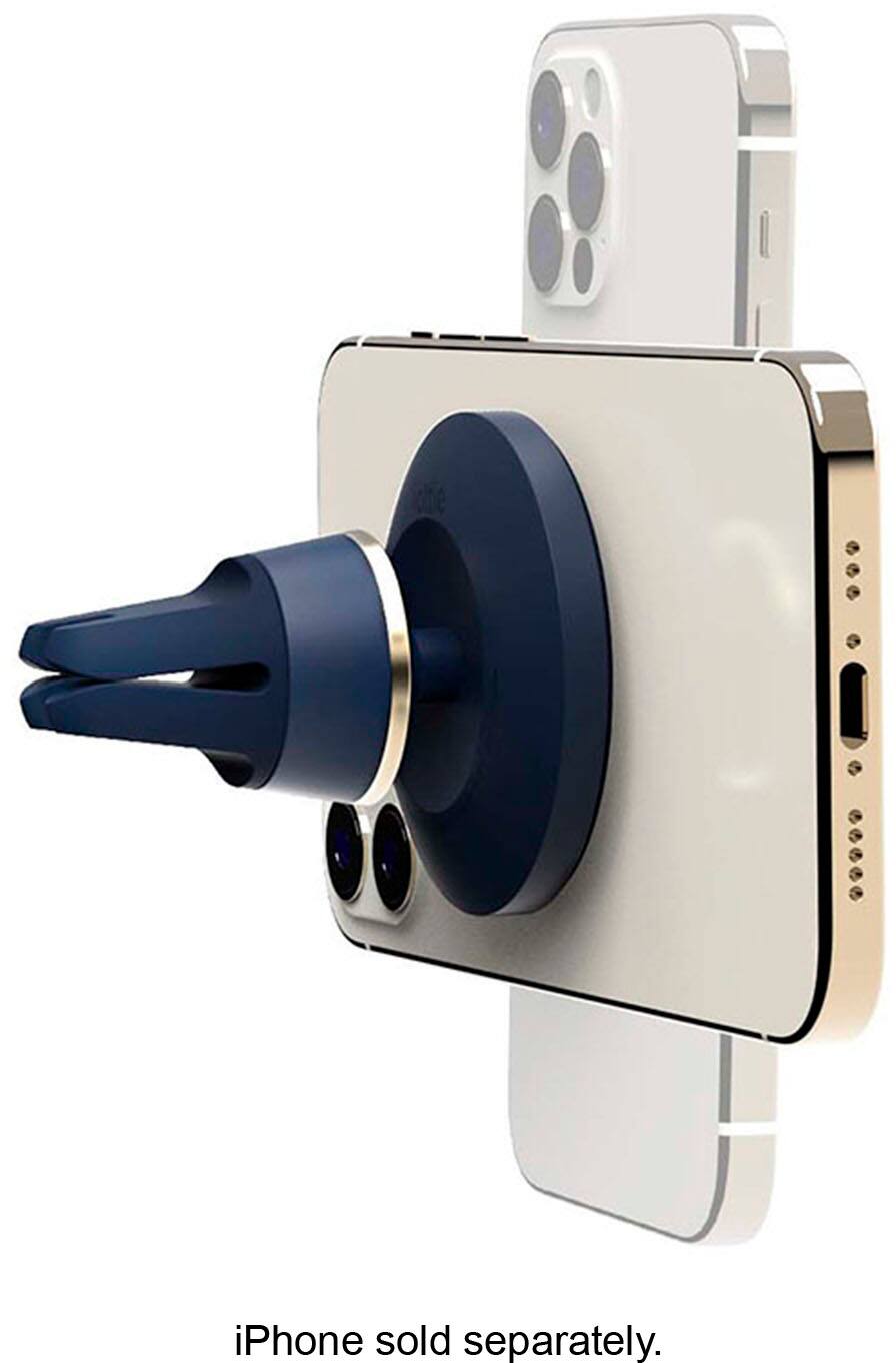 Alt View 17. iOttie - iOttie Velox Mini MagSafe Compatible Air Vent Car Mount  with Magnetic Adapter Ring - Black - Black.