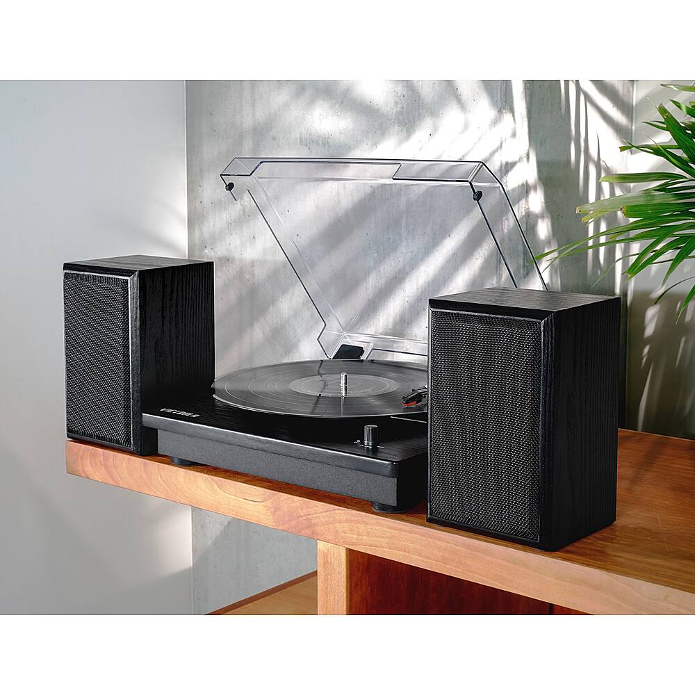 Victrola Montauk Bluetooth Record Player with 3 speed Turntable and