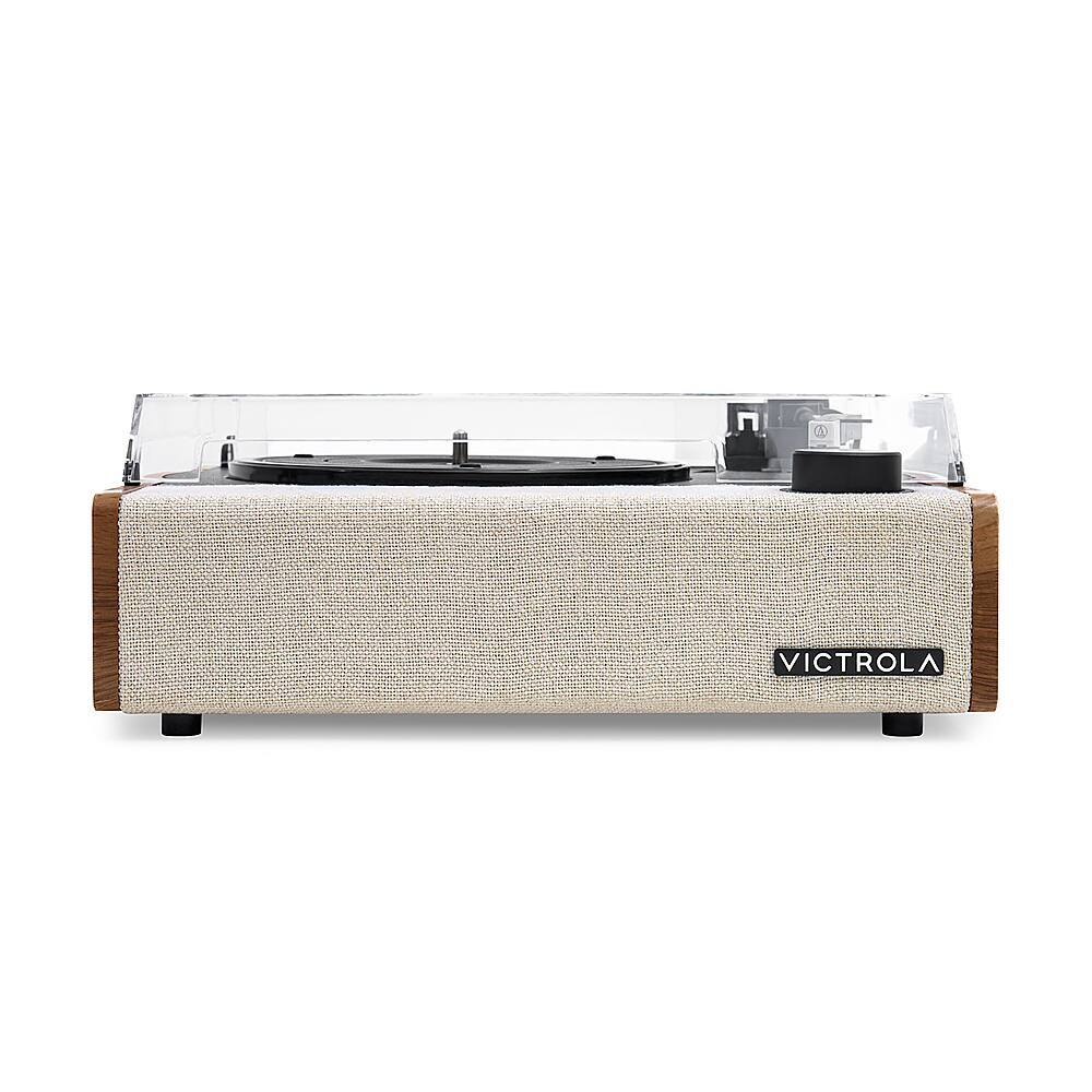 Alt View 12. Victrola - Victrola Eastwood II Bluetooth Record Player with 3 speed Turntable - Oak.