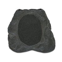 Victrola - Outdoor Wireless Bluetooth Solar Rock Speaker Connect - Granite - Front_Zoom