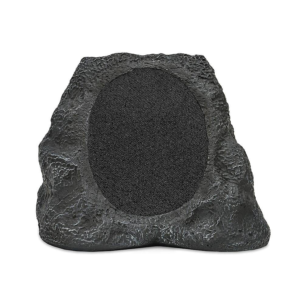Alt View 11. Victrola - Outdoor Wireless Bluetooth Solar Rock Speaker Connect (Each) - Granite.