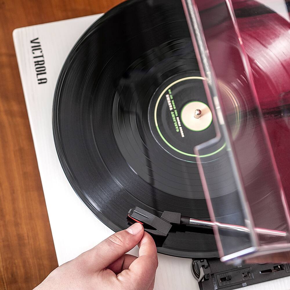 Victrola Montauk Bluetooth Record Player with 3 speed Turntable and