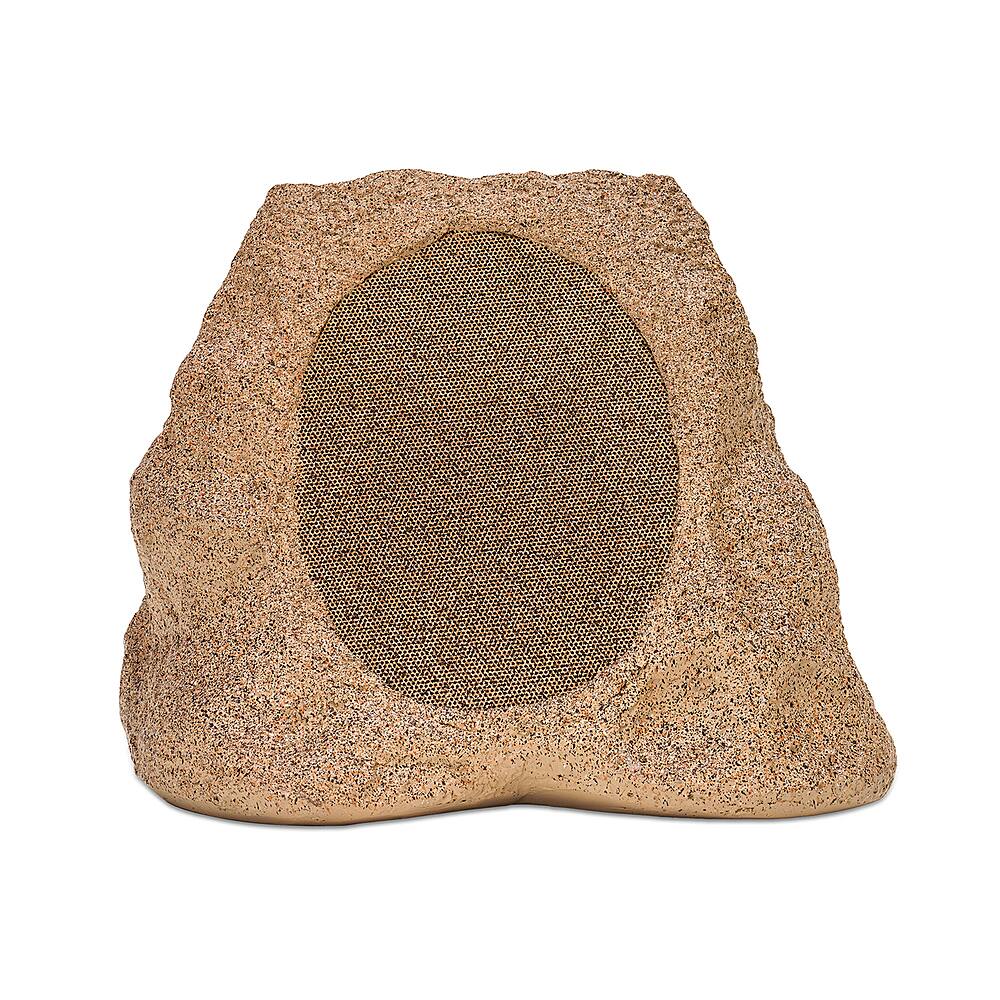 Alt View 11. Victrola - Outdoor Wireless Bluetooth Solar Rock Speaker Connect (Each) - Sand.