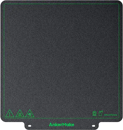 AnkerMake is a company that produces various products, including a 235x235mm green and black pad.