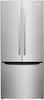Front. Frigidaire - Gallery 20.0 Cu. Ft. French Door Standard-Depth Refrigerator - Stainless Steel.