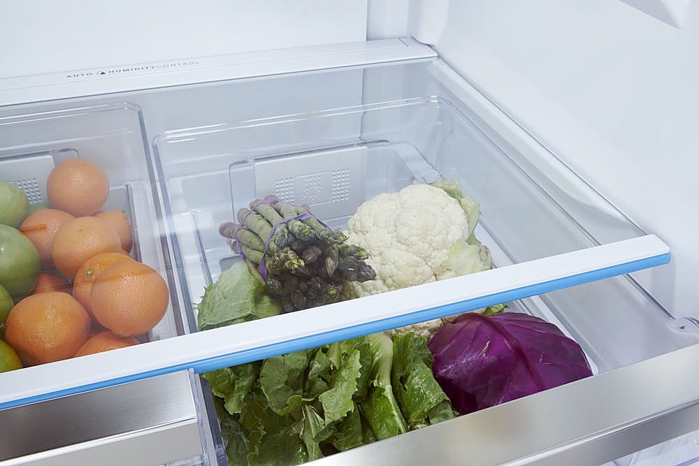 Alt View 12. Frigidaire - Gallery 20.0 Cu. Ft. French Door Standard-Depth Refrigerator - Stainless Steel.