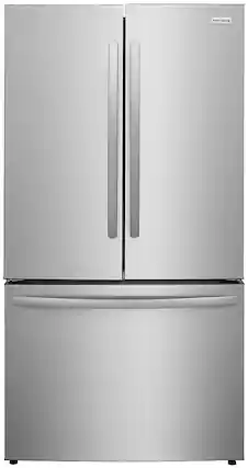 Front. Frigidaire - Frigidaire 28.8 Cu. Ft. French Door Standard-Depth Refrigerator - Stainless Steel.
