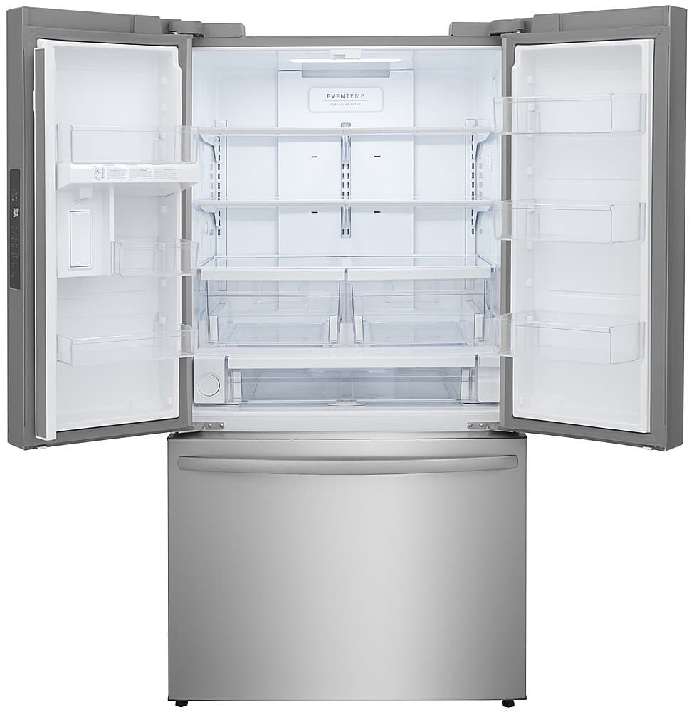 Alt View 1. Frigidaire - Frigidaire 28.8 Cu. Ft. French Door Standard-Depth Refrigerator - Stainless Steel.