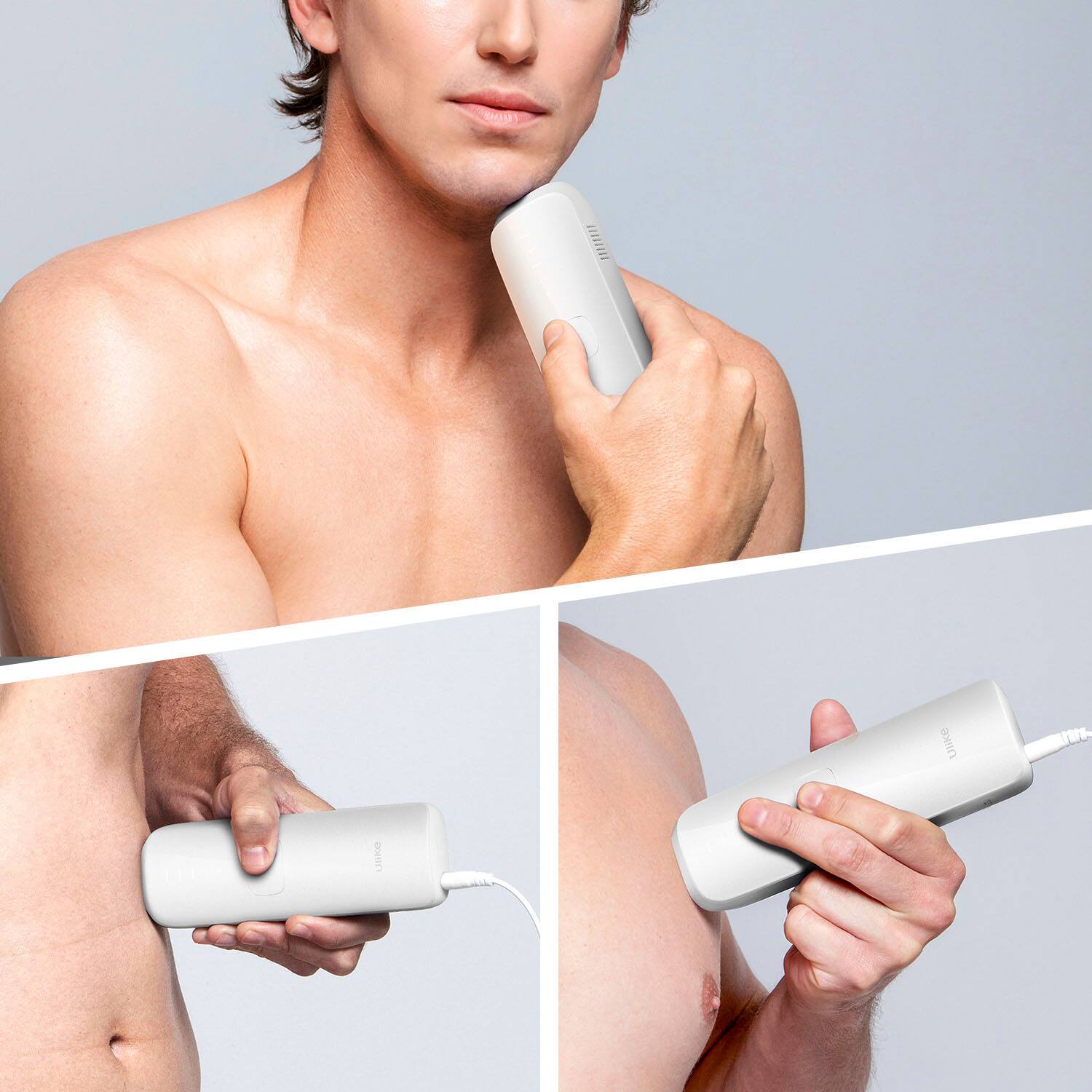 Alt View 15. Ulike - Air 3 Ice Cooling IPL Dry Hair Removal Device - White.