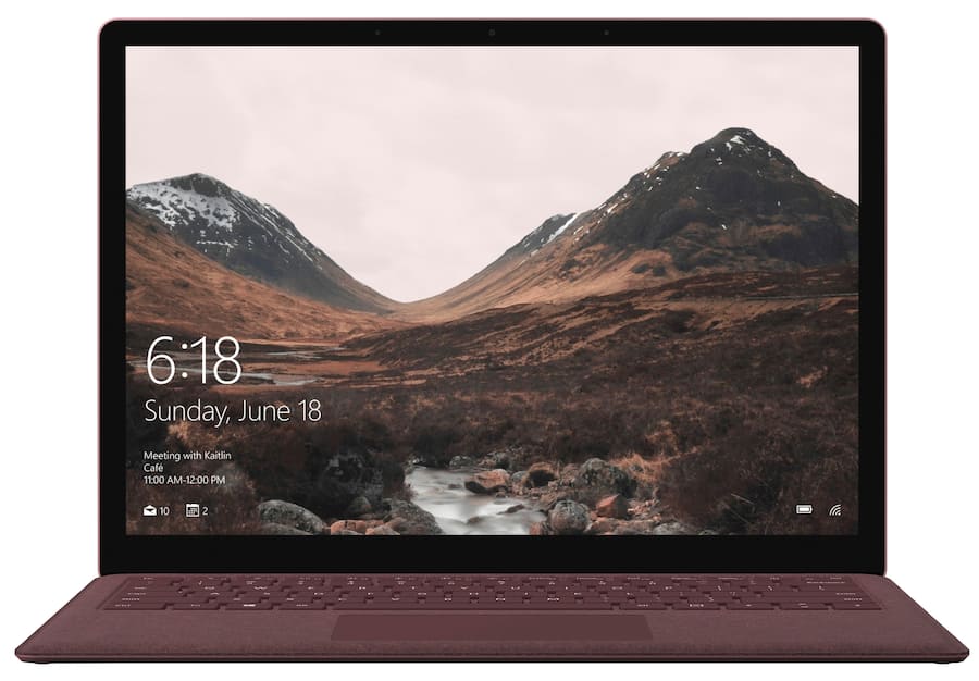 Microsoft Surface Laptop i5 バーガンディ Microsoft Refurbished Surface Laptop – 13.5” Touch Screen