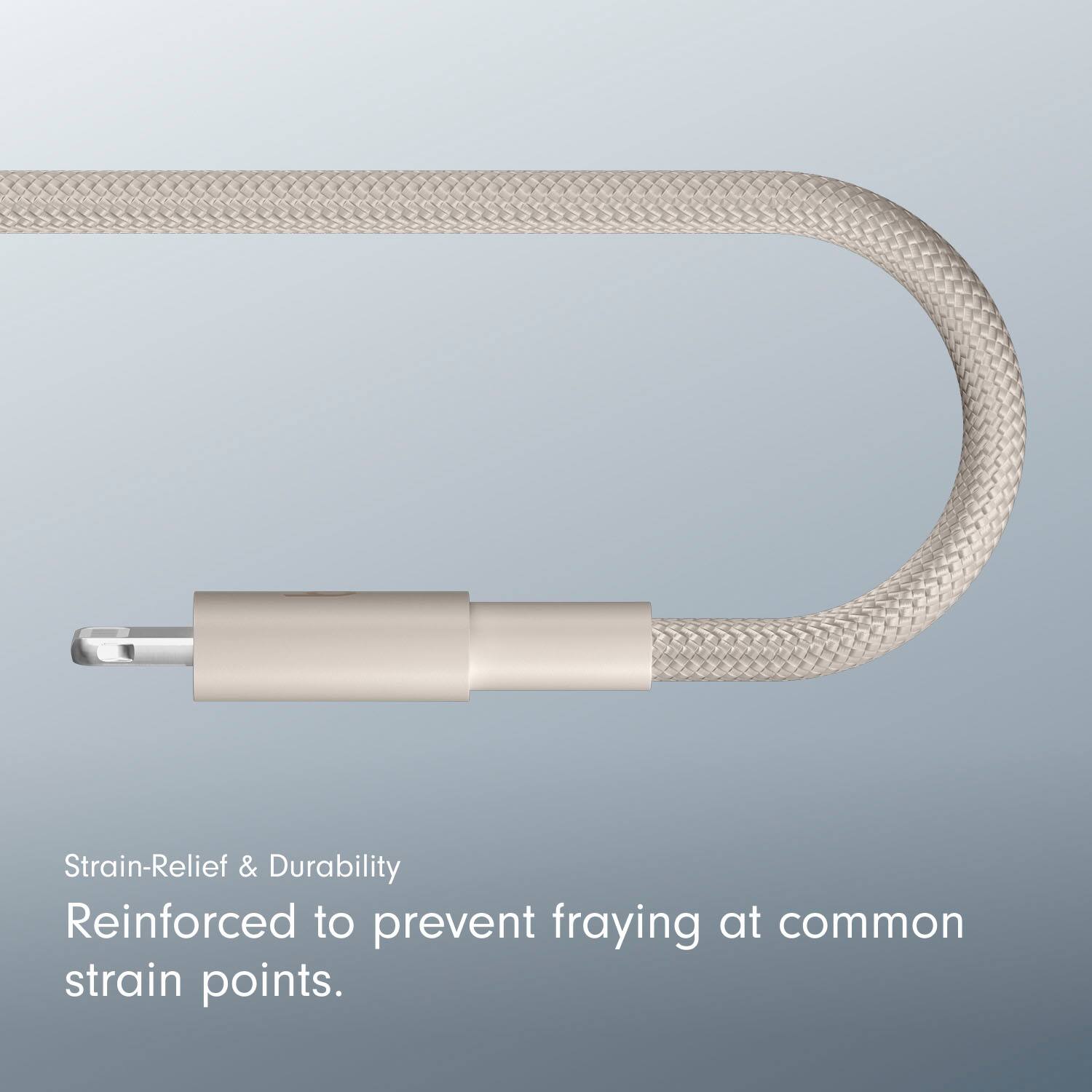 Alt View 14. Beats - 5' USB-C to Lightning Woven Cable - Surge Stone.