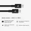 Alt View 11. Beats - 5' USB-C to USB-C Woven Cable (2-pack) - Bolt Black.