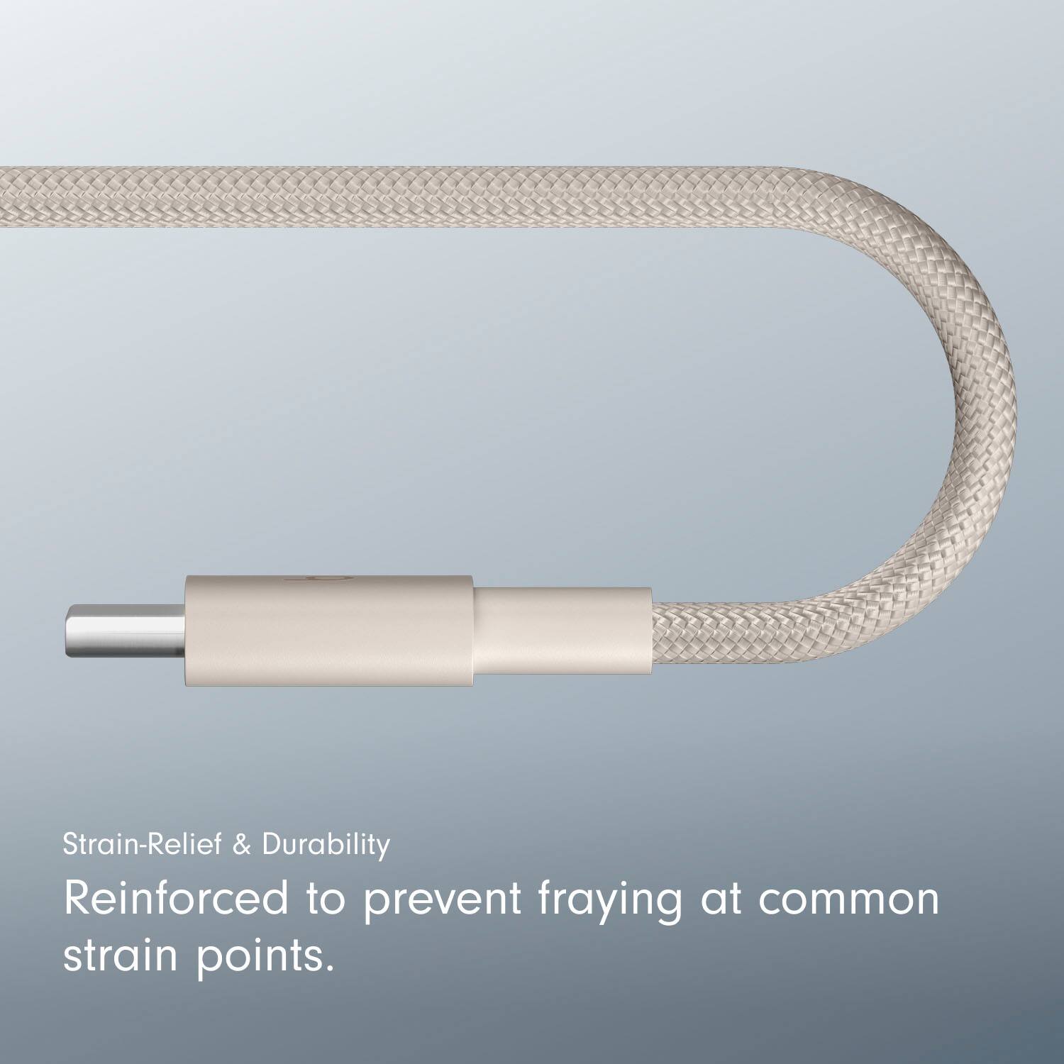 Alt View 14. Beats - 5' USB-C to USB-C Woven Cable - Surge Stone.