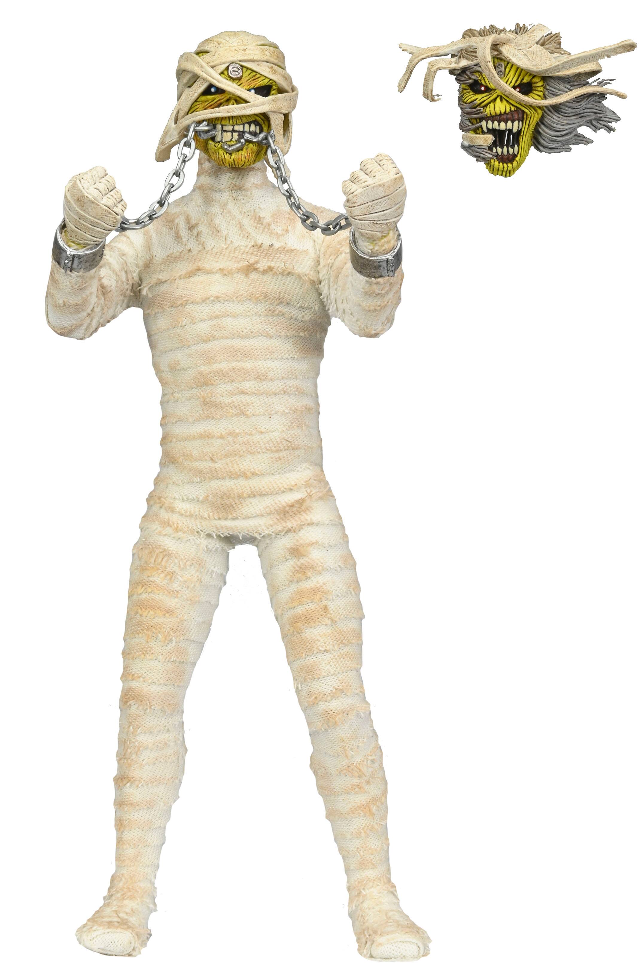 NECA - Iron Maiden 8" Figure Clothed- "Mummy" Eddie