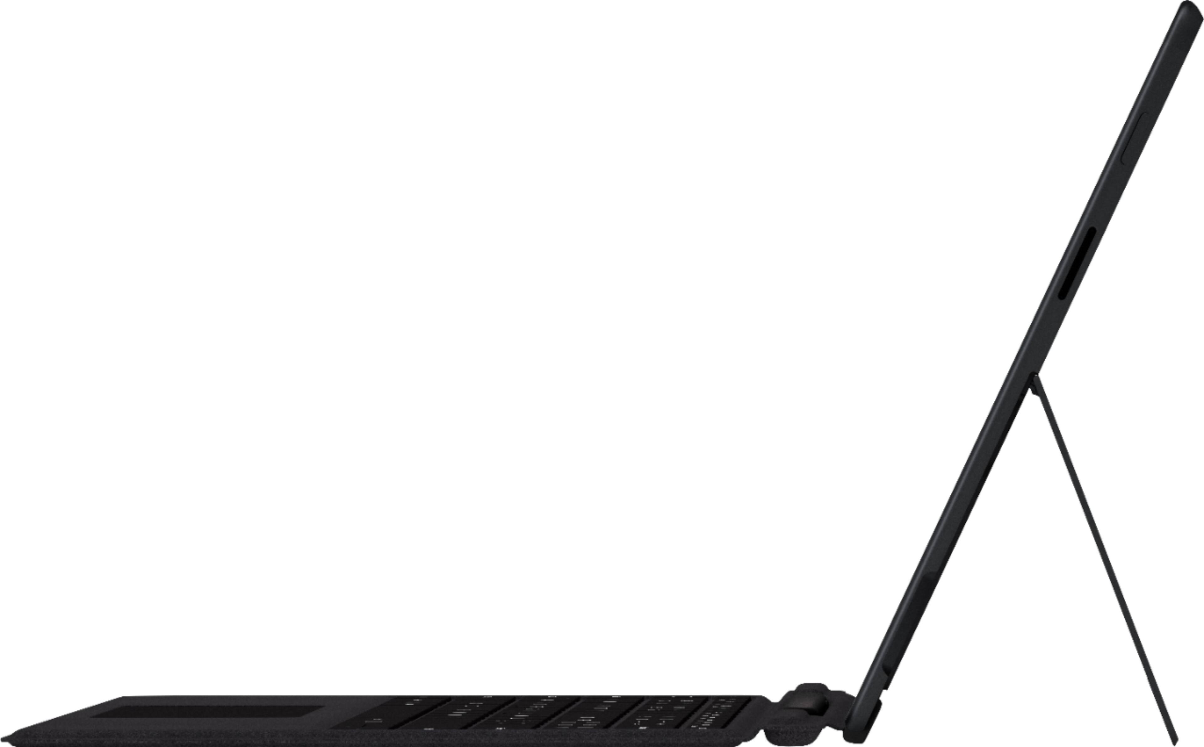 Alt View 11. Microsoft - Refurbished Surface Pro X - 13" Touch Screen - Microsoft SQ1 - 8GB Memory - 256GB SSD - WiFi+4G LTE - Keyboard+Slim Pen - Matte Black.