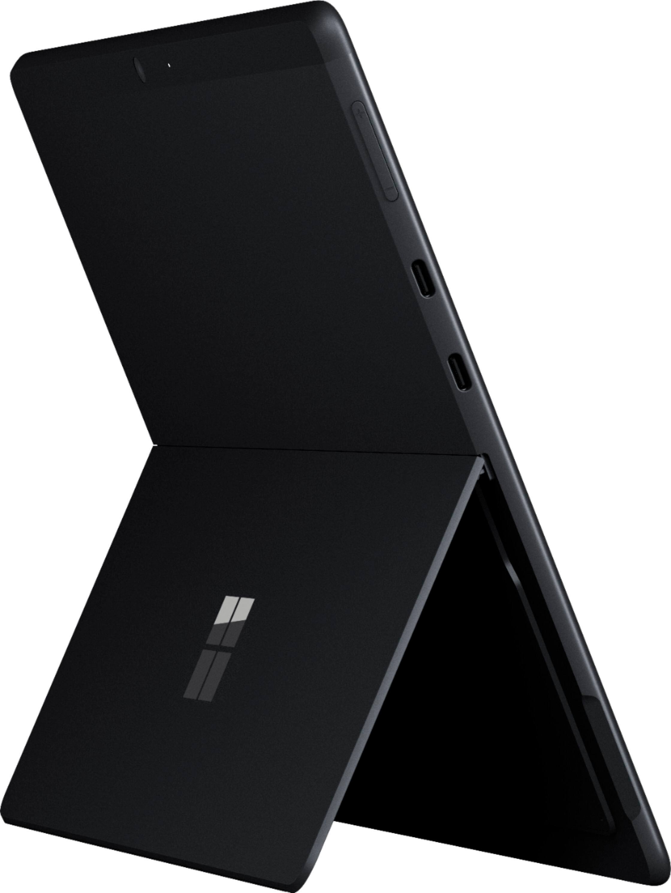 Alt View 13. Microsoft - Refurbished Surface Pro X - 13" Touch Screen - Microsoft SQ1 - 8GB Memory - 256GB SSD - WiFi+4G LTE - Keyboard+Slim Pen - Matte Black.