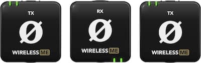 RØDE Wireless ME Dual Compact wireless microphone system with two RØDE Wireless ME Dual Compact wireless microphone system with two
