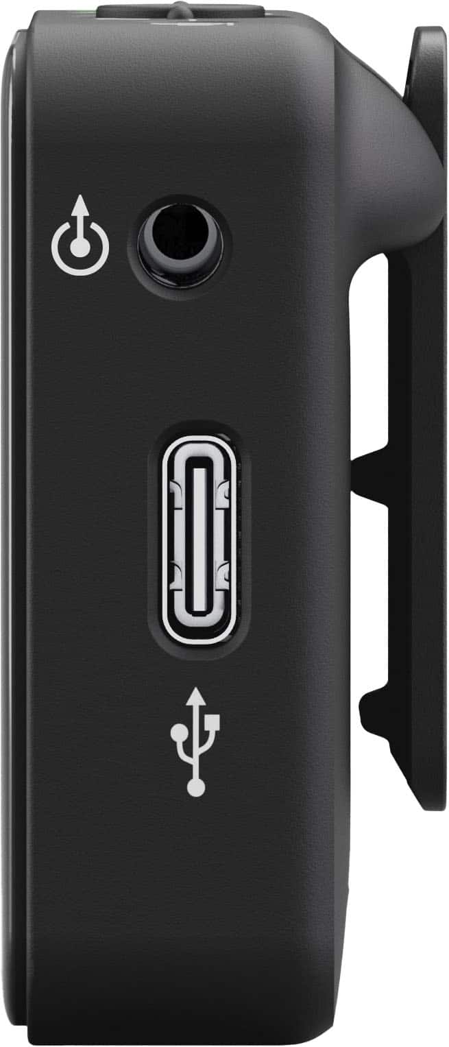 Alt View 15. RØDE - Wireless ME Dual Compact wireless microphone system with two transmitters for dual-channel recording - Black.