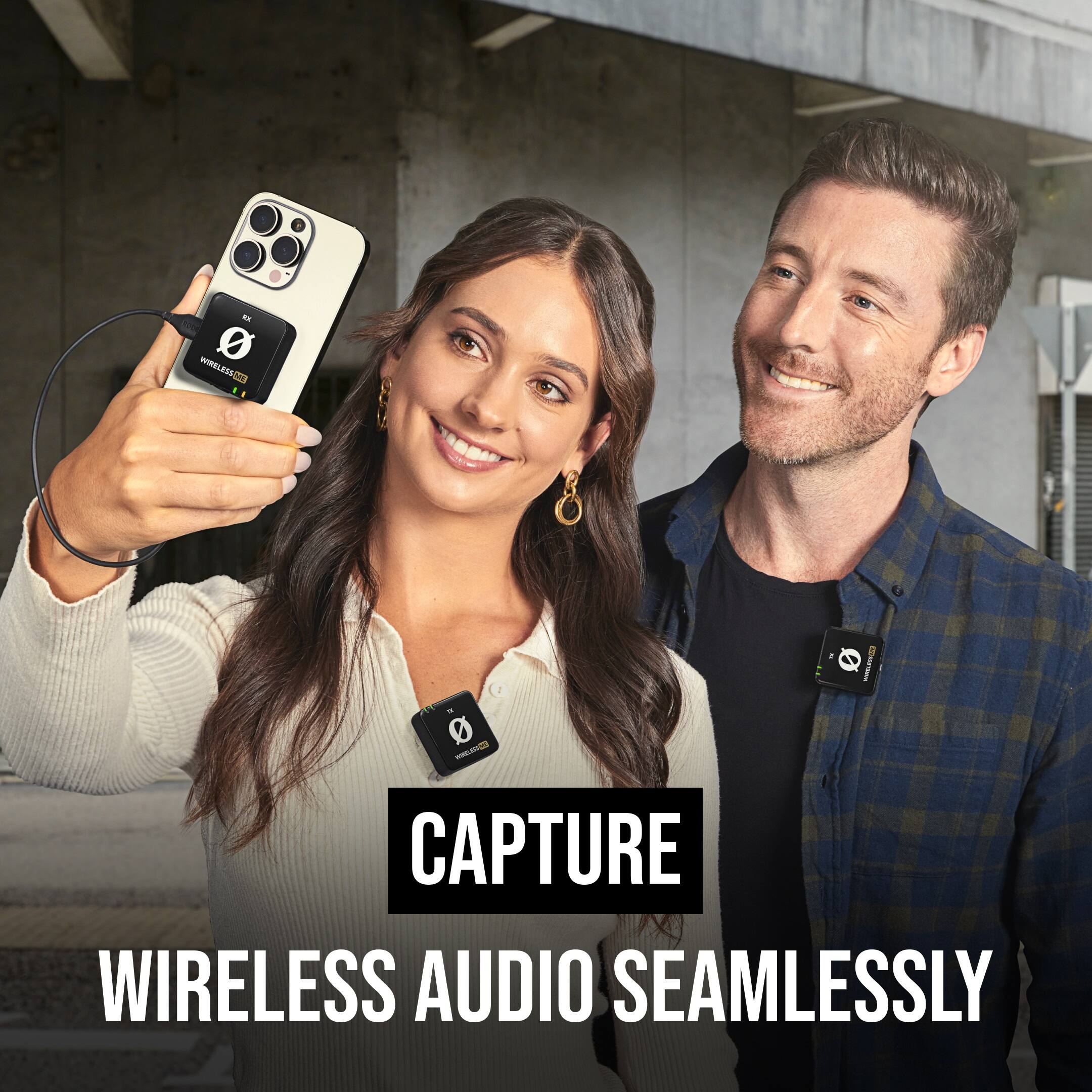 Capture Wireless Audio Seamlessly.