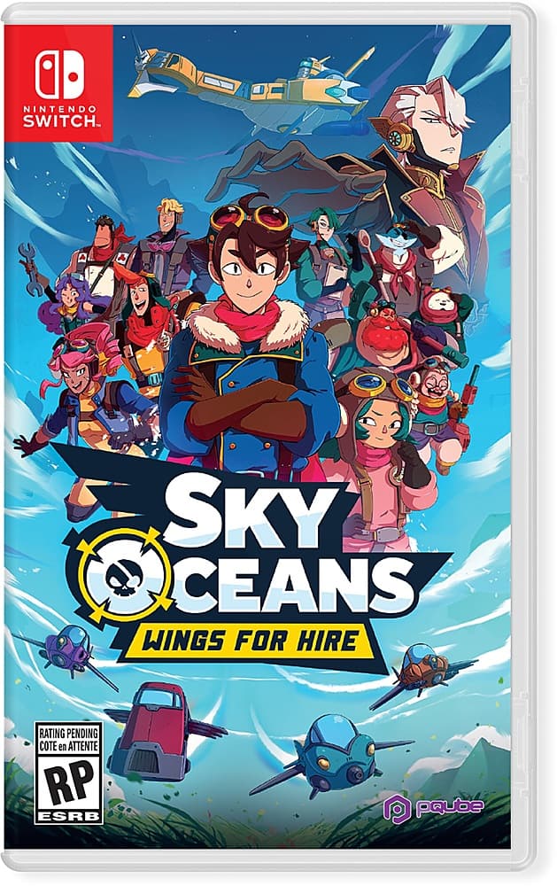 Sky Ocean Wings for Hire Nintendo Switch Rating Pending.