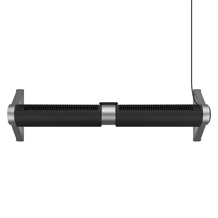 Alt View 13. Vornado - Vornado Airbar 6 44" Tower Fan and Horizontal Airbar with Remote Control, 3 Speed Settings - Black.
