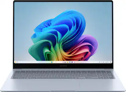 Samsung - Galaxy Book4 Edge - Copilot+ PC - 16" AMOLED Touch-Screen Laptop - Snapdragon X Elite 3.4Ghz- 16GB Memory- 512GB Storage - Sapphire Blue