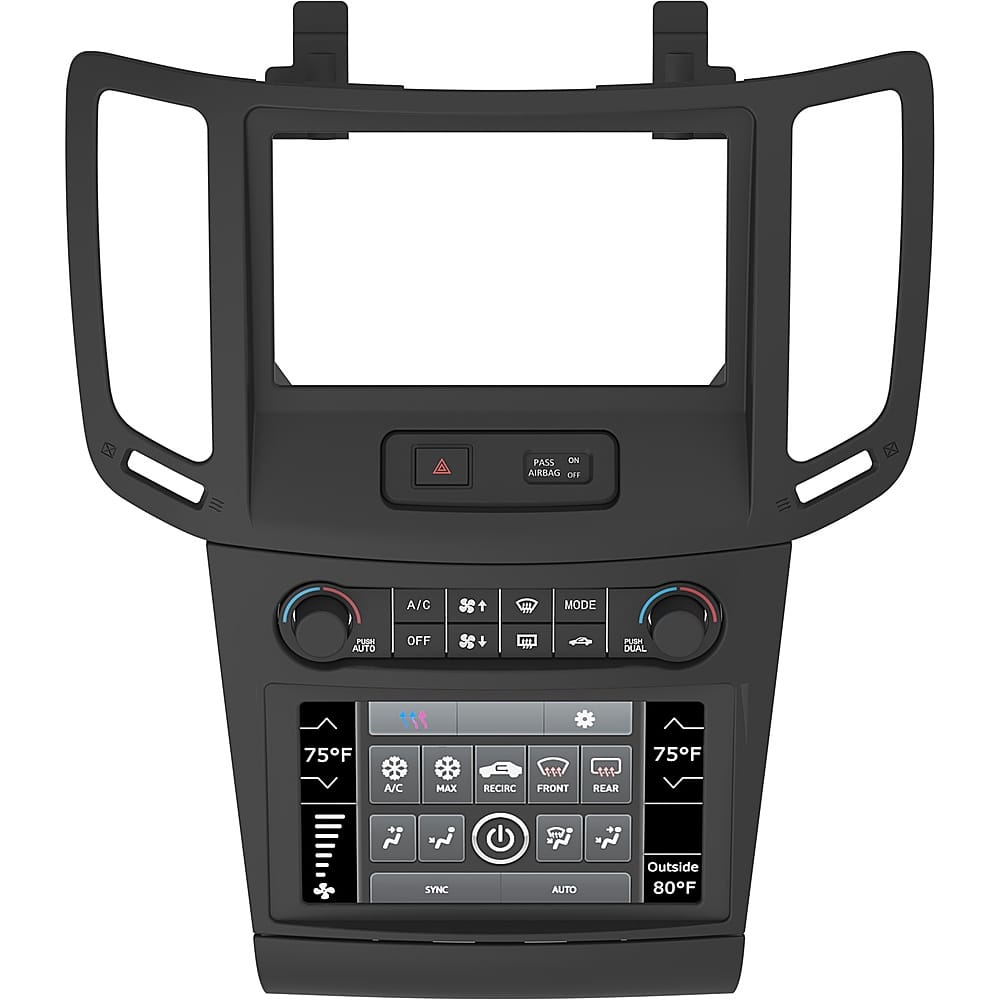 Metra - Dash Kit for 2008-2013 Infinity G37 Vehicles - Matte Black - Front_Zoom