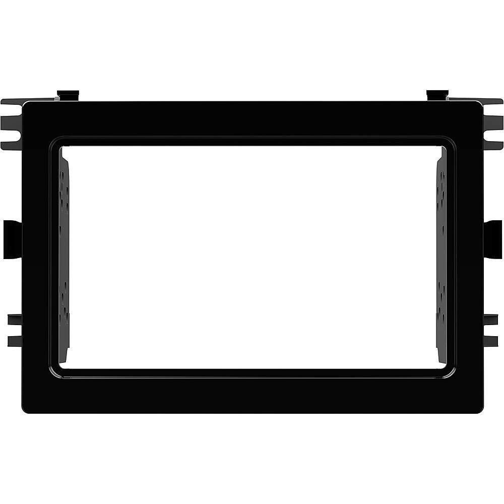 Front. Metra - Dash Kit for Select 2020-2021 Mitsubishi Outlander Vehicles - Gloss Black.