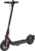 Segway - Ninebot F2 Pro Electric Scooter w/34 miles Max Operating Range & 20 mph Max Speed - Black - Front_Zoom