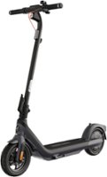 Segway - Ninebot E2 Pro Electric Scooter w/16.8 miles Max Operating Range & 15.5 mph Max Speed - Black - Front_Zoom