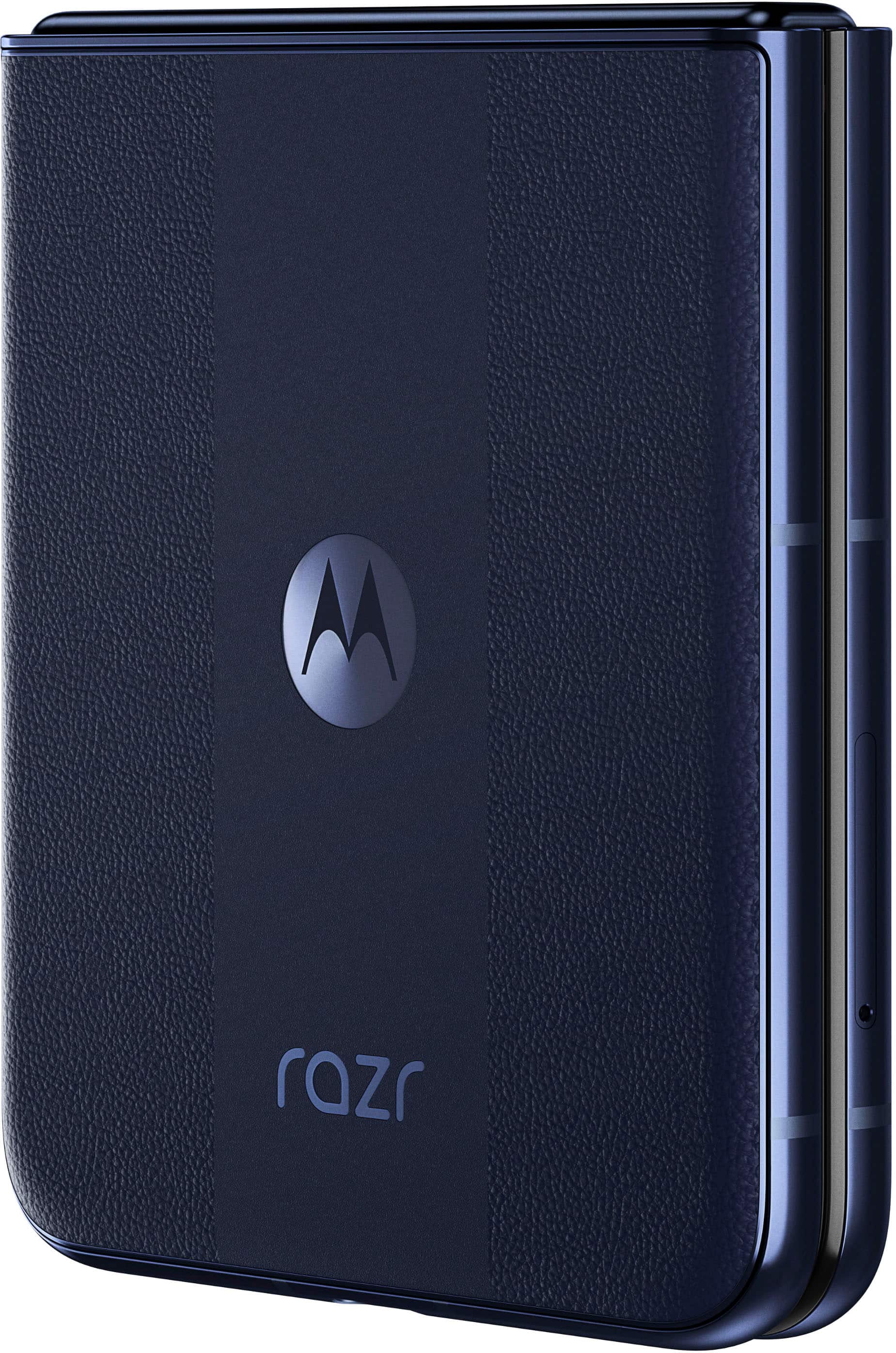 Alt View 22. Motorola - razr+ 2024 256GB (Unlocked) - Midnight Blue.