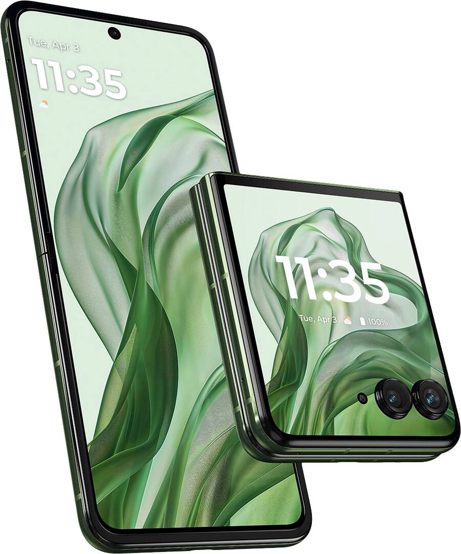 Motorola razr+ 2024 256GB (Unlocked) Spring Green PB2J0004US - Open Box ...