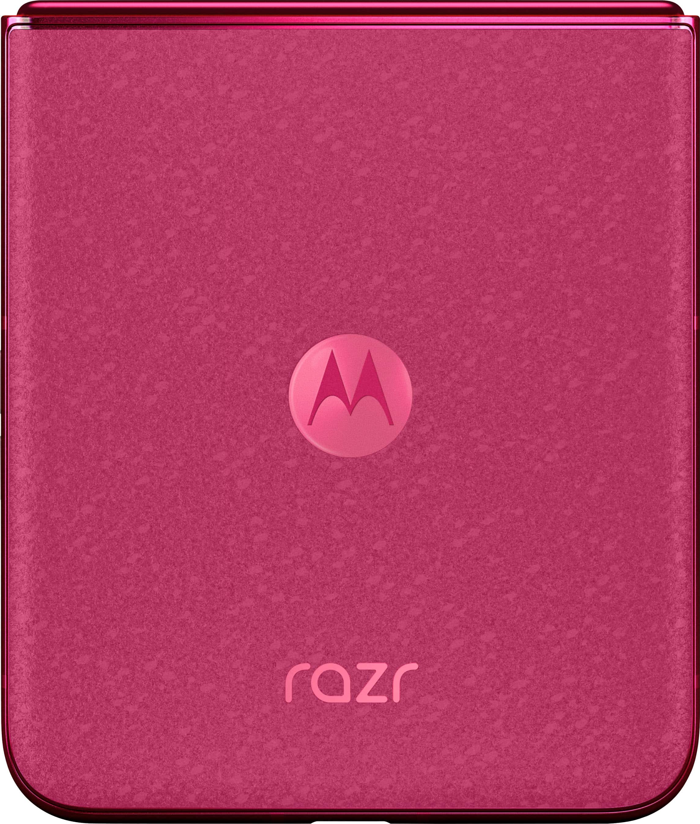 Alt View 1. Motorola - razr+ 2024 256GB (Unlocked) - Hot Pink.