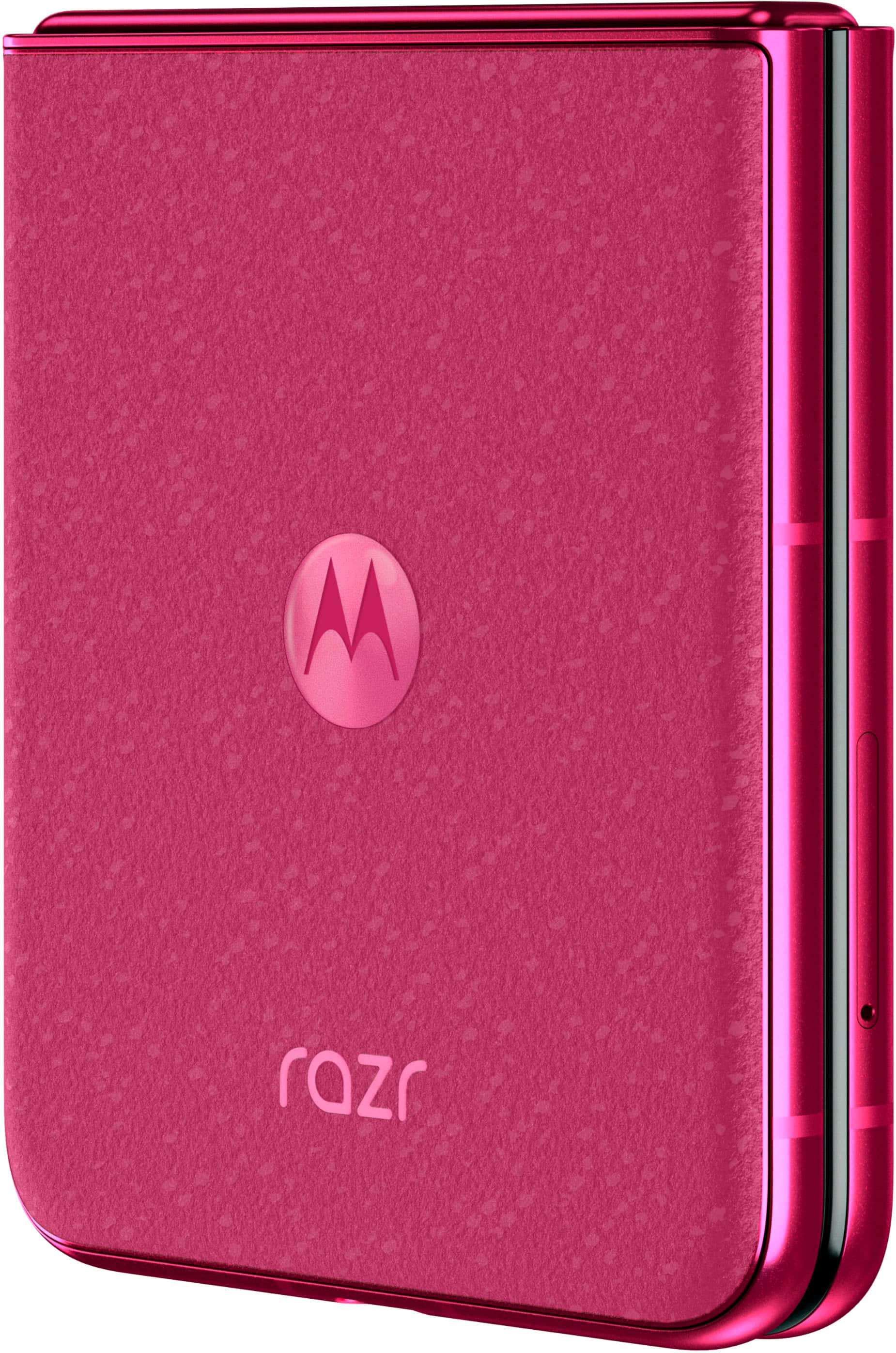 Alt View 22. Motorola - razr+ 2024 256GB (Unlocked) - Hot Pink.