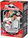 The image features a red and black box of Bowman baseball cards. The box contains rare retail exclusive green parallel cards, which are limited edition and highly sought after by collectors. The cards are officially licensed by Major League Baseball and are designed for players aged 6 and up. The box is a product of Major League Baseball and is available for purchase at topps.com.