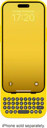 Clicks - Keyboard for Apple iPhone 14 Pro - BumbleBee