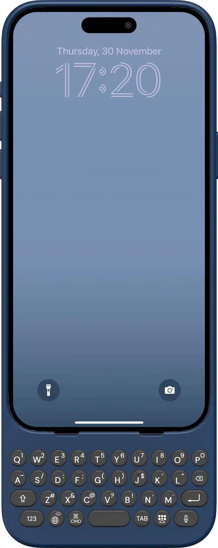 Clicks Keyboard for Apple iPhone 15 Plus Royal Ink CK-5400-2