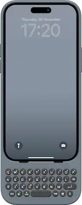 Clicks - Keyboard for Apple iPhone 14 Pro - London Sky