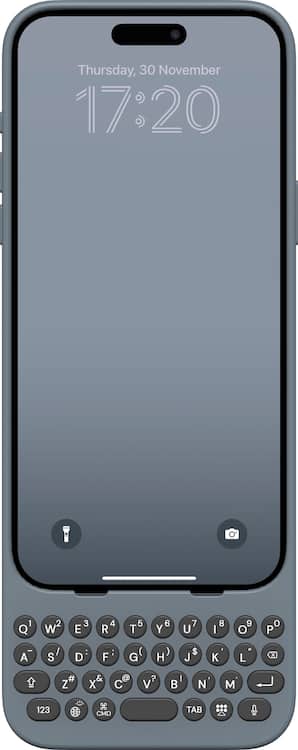 Clicks Keyboard for Apple iPhone 15 Pro Max London Sky - Best Buy Clicks Keyboard for Apple iPhone 15 Pro Max London Sky - Best Buy