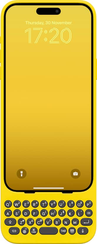 Clicks Keyboard for Apple iPhone 15 Pro Max BumbleBee CK-5200-0 Clicks Keyboard for Apple iPhone 15 Pro Max BumbleBee CK-5200-0