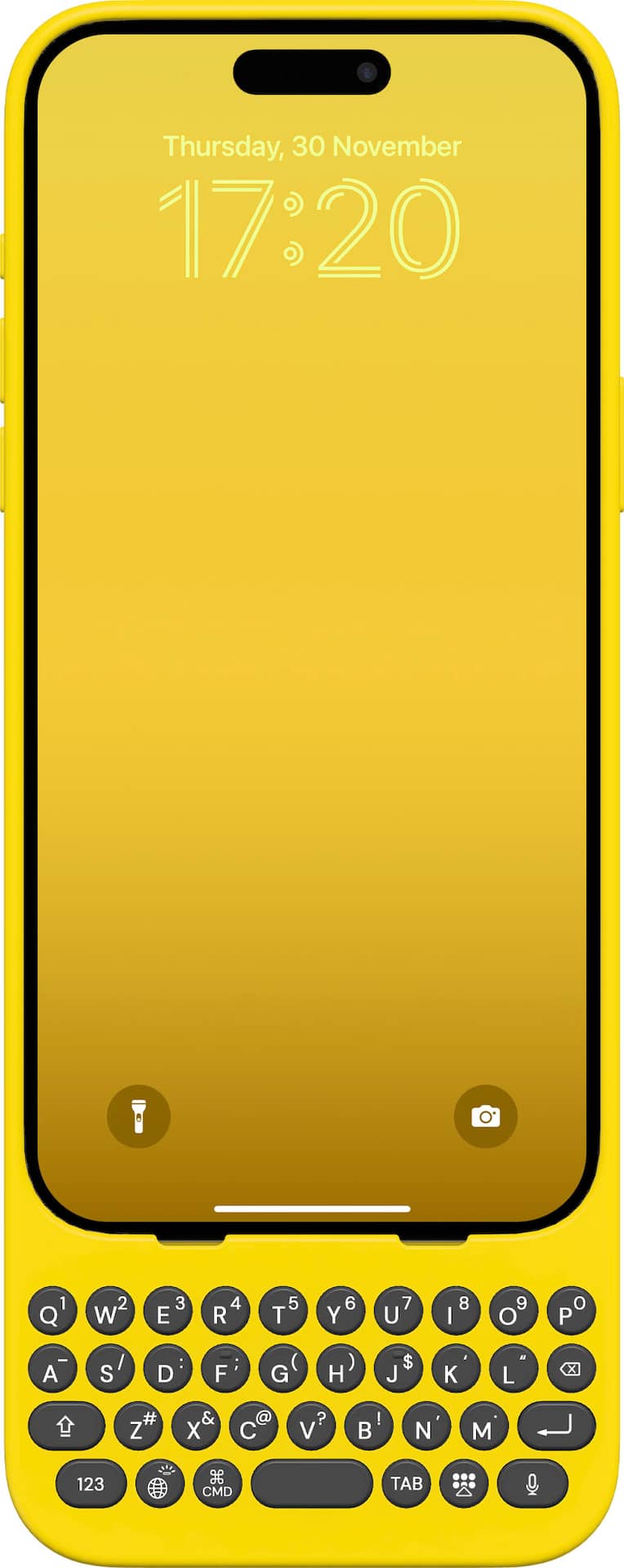 Clicks Keyboard for Apple iPhone 14 Pro Max BumbleBee CK-4200-0 Clicks Keyboard for Apple iPhone 14 Pro Max BumbleBee CK-4200-0