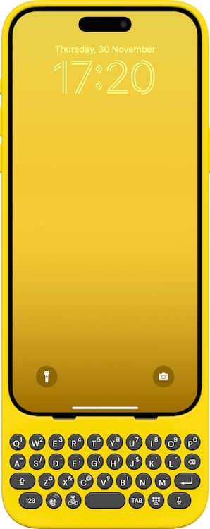 Clicks Keyboard for Apple iPhone 14 Pro Max BumbleBee - Best Buy Clicks Keyboard for Apple iPhone 14 Pro Max BumbleBee - Best Buy