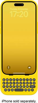 Clicks - Keyboard for Apple iPhone 15 Pro - BumbleBee