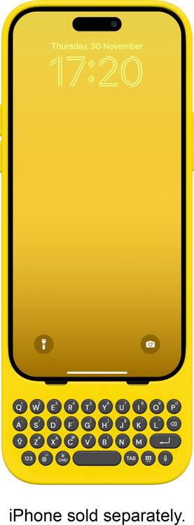Clicks Keyboard for Apple iPhone 15 Pro BumbleBee - Best Buy Clicks Keyboard for Apple iPhone 15 Pro BumbleBee - Best Buy