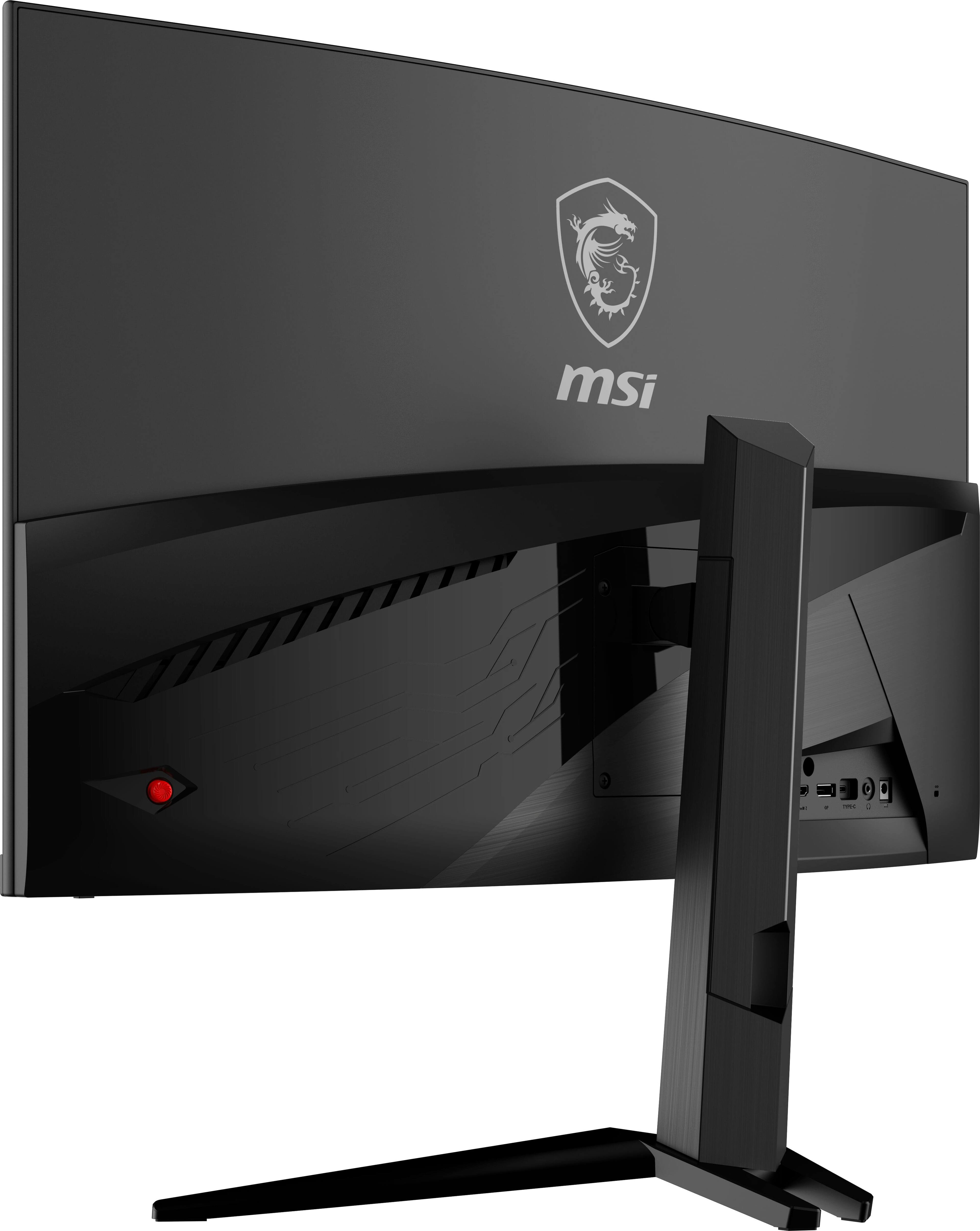 Alt View 1. MSI - MAG321CUP 32" Curved UHD 160Hz 1ms Adaptive Sync Gaming Monitor with HDR400 (DisplayPort, HDMI,USB-C ) - Black.