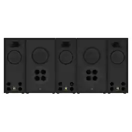 Klipsch - Real Custom Cinema RC-122-BTS with (3) 3" Titanium Compression Drivers, Single Crossover Loudspeaker, Each - Black